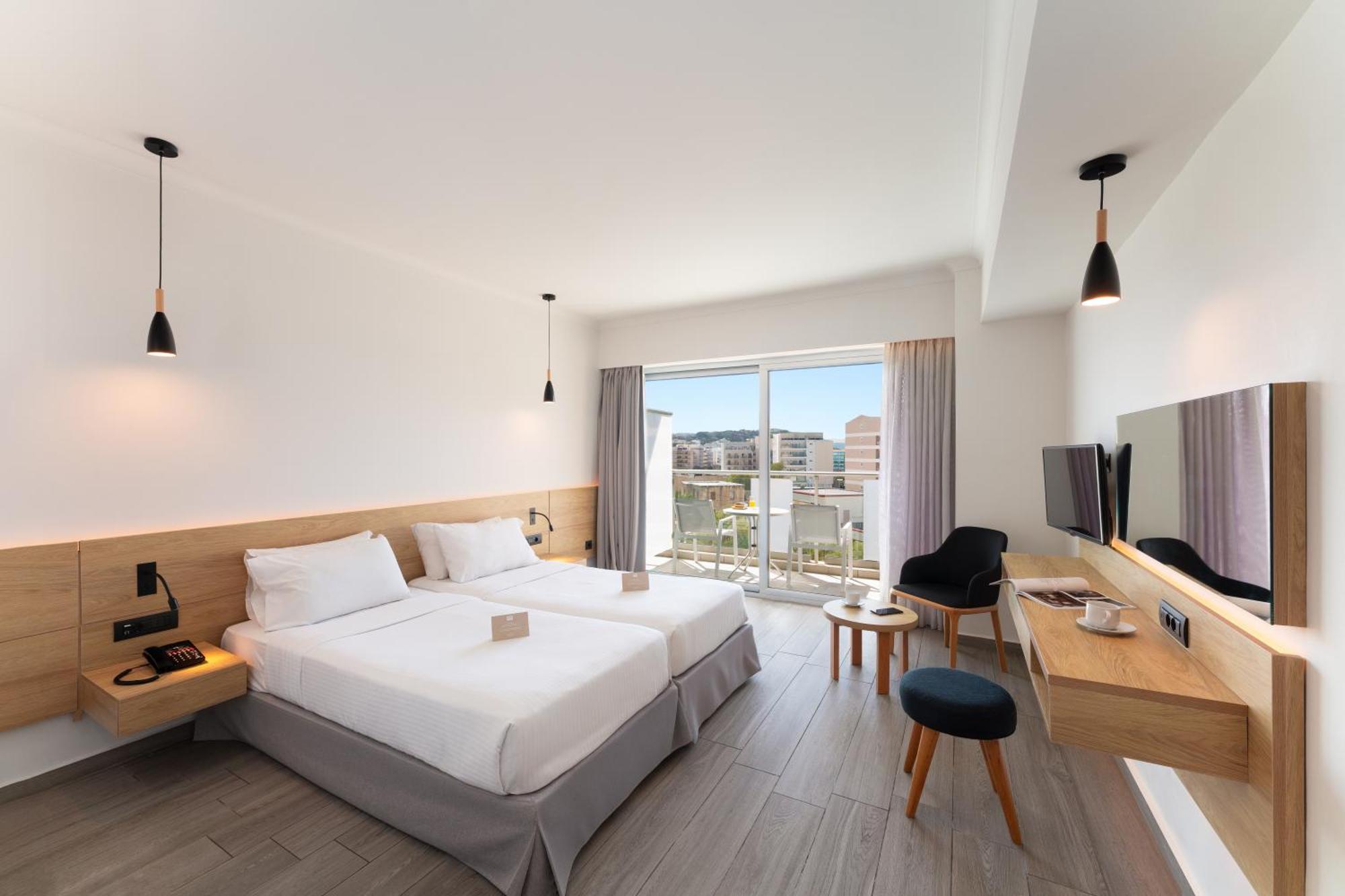 Aquarium View Hotel Rhodes City Luaran gambar